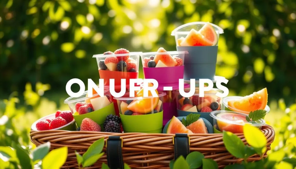 Portable Fruit Cups for On-the-Go Snacking Portable Fruit Cups for On-the-Go Snacking
