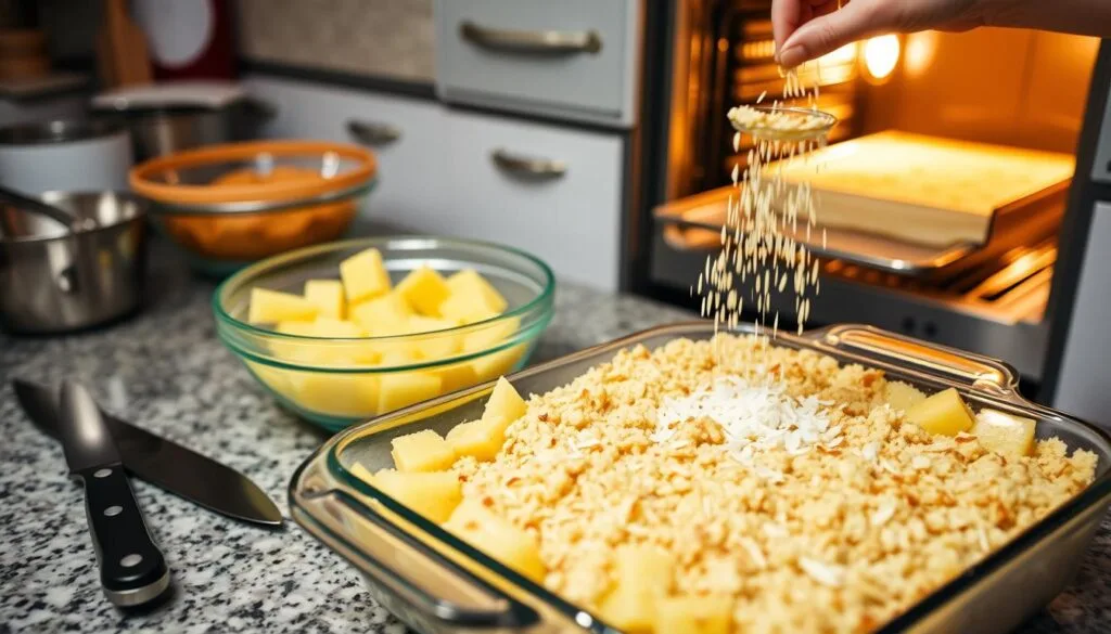 Pineapple Casserole Baking Steps Pineapple Casserole Baking Steps