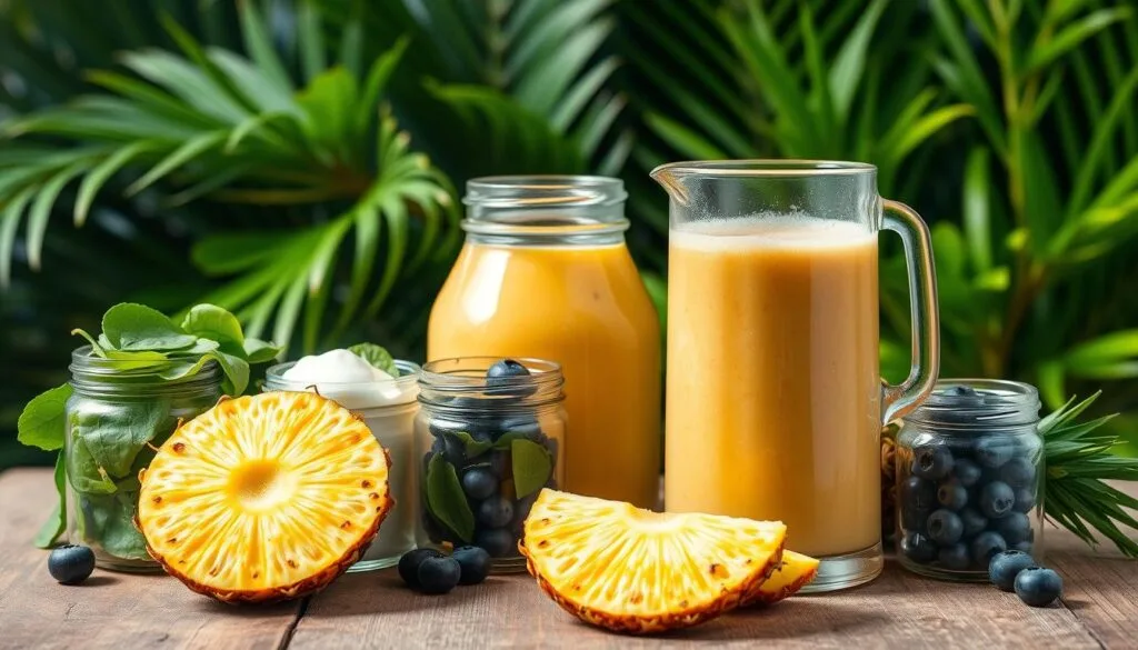 Pineapple Smoothie Ingredients