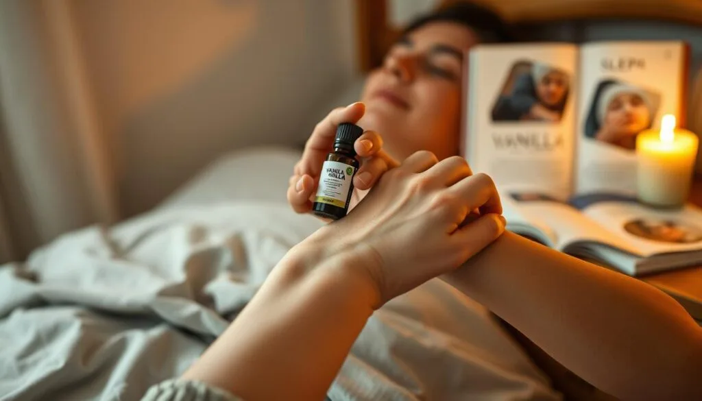 Vanilla Essential Oil Sleep Application Vanilla Essential Oil Sleep Application