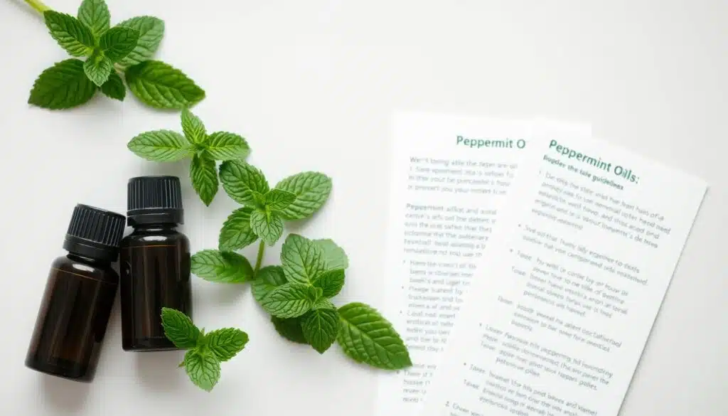 Peppermint Essential Oil Safety Guidelines