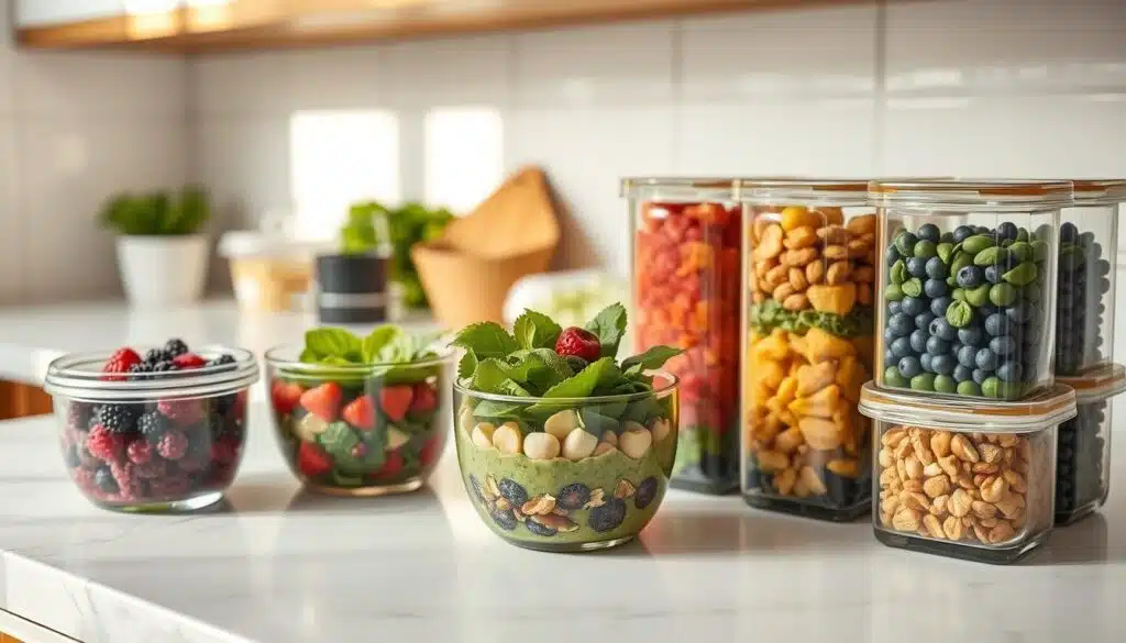 plant-based diet smoothie bowl storage