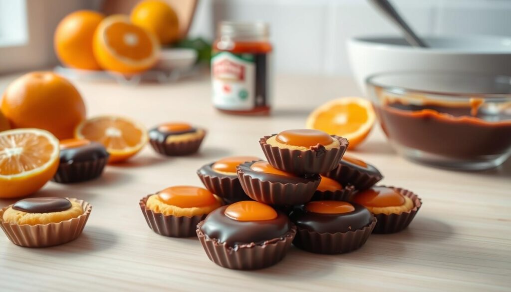 Mini Jaffa Cakes Preparation