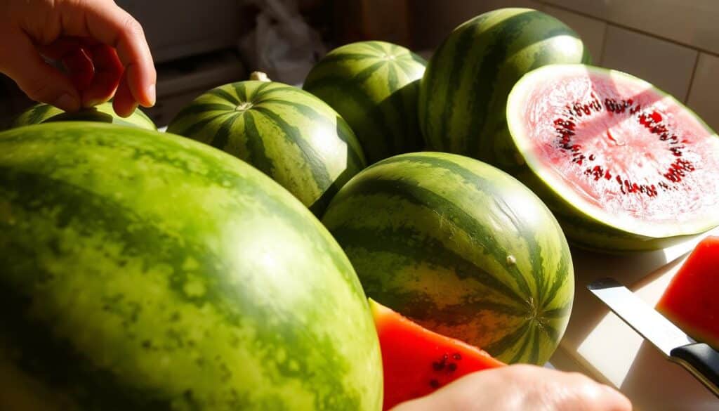 Selecting Perfect Watermelon