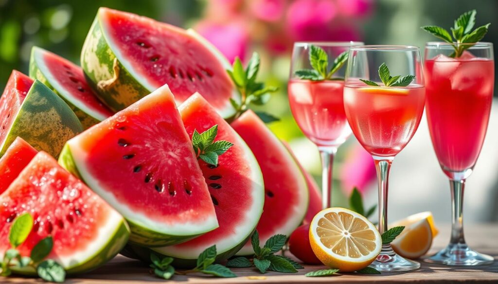 Watermelon Sangria Wine Cocktails