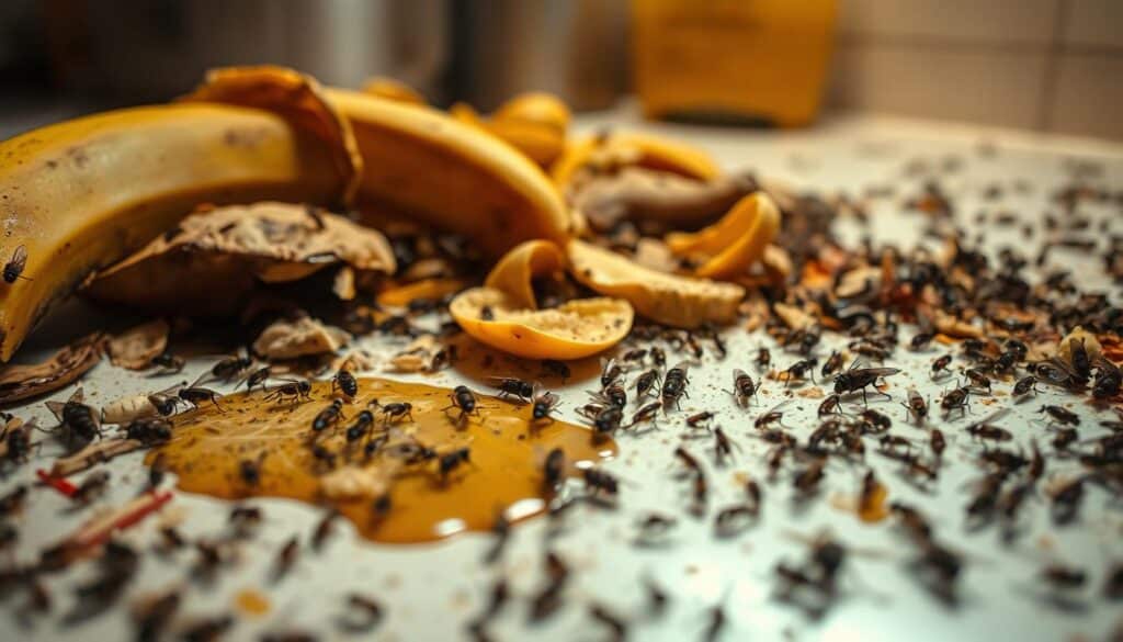 Fruit Fly Breeding Spots in Kitchen