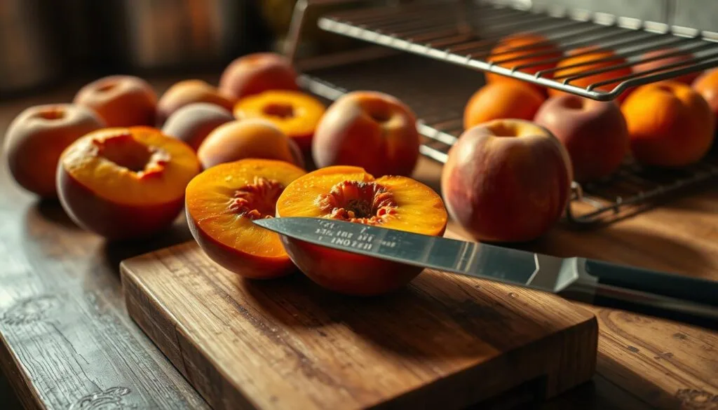Grilled Peaches Preparation Grilled Peaches Preparation