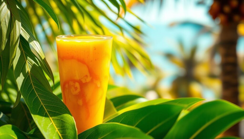 Tropical Mango Smoothie Recipe