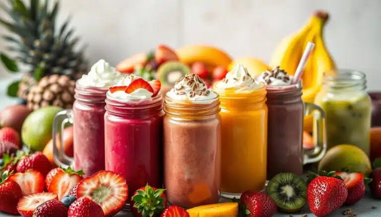 fruit shake smoothie