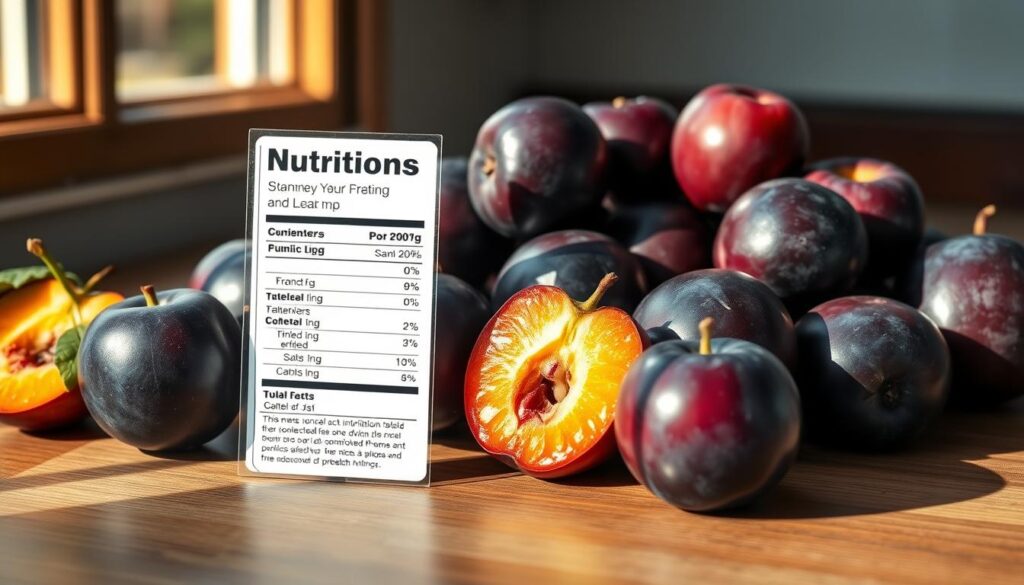 Fresh Plums Nutrition Facts