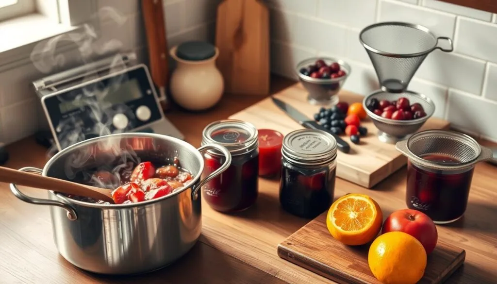 Jam-making tools for sugar-free preserves