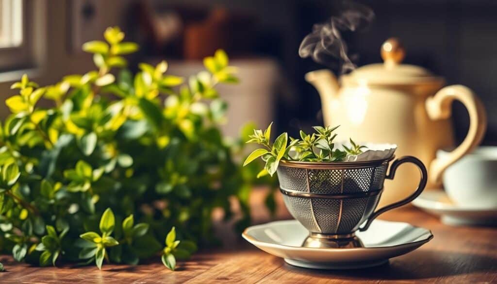 Lemon Balm Tea Preparation