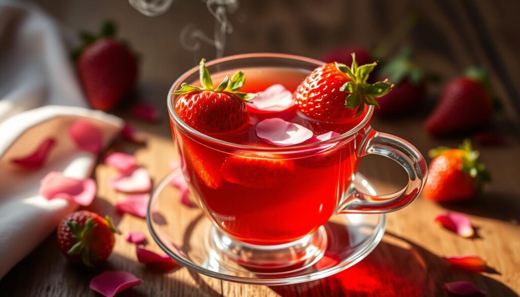 Organic Strawberry Tea Infusion