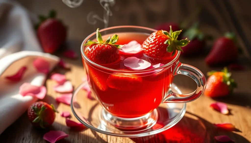 Organic Strawberry Tea Infusion