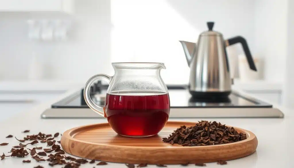 Rooibos Tea Brewing Process