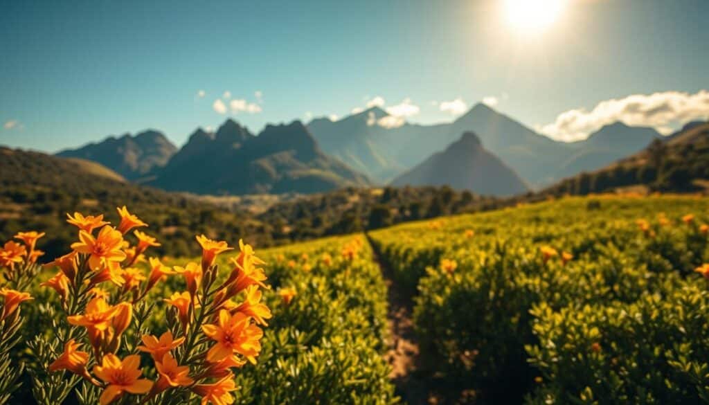 South African Honeybush Tea Landscape South African Honeybush Tea Landscape