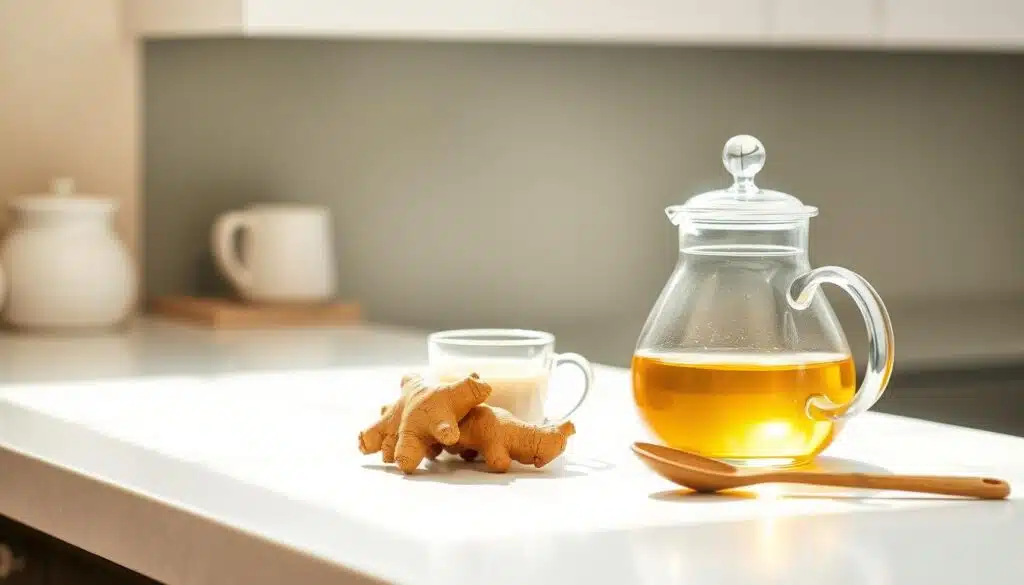 ginger tea making steps