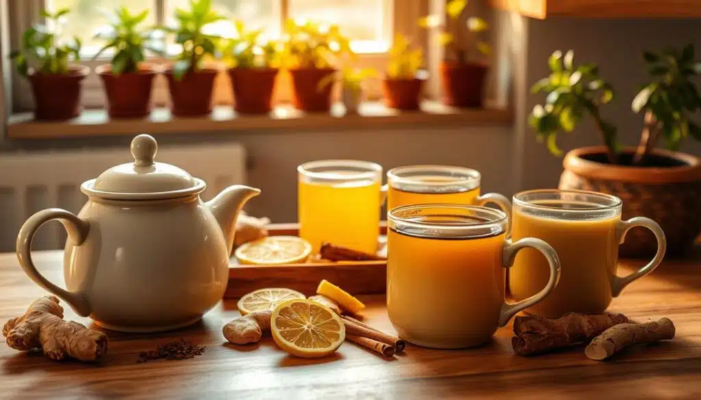 ginger tea variations