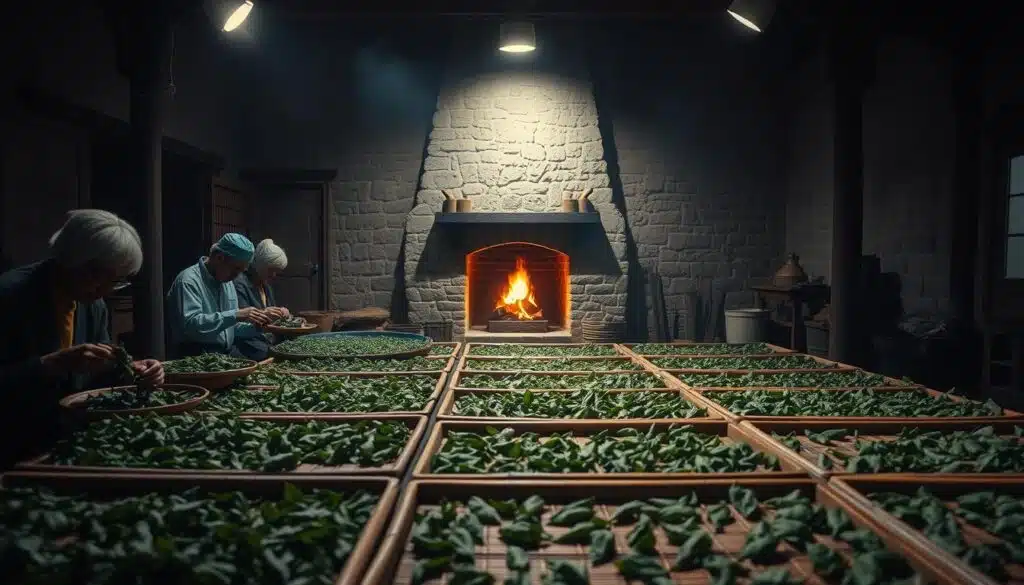 oolong tea processing