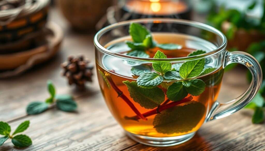 peppermint tea