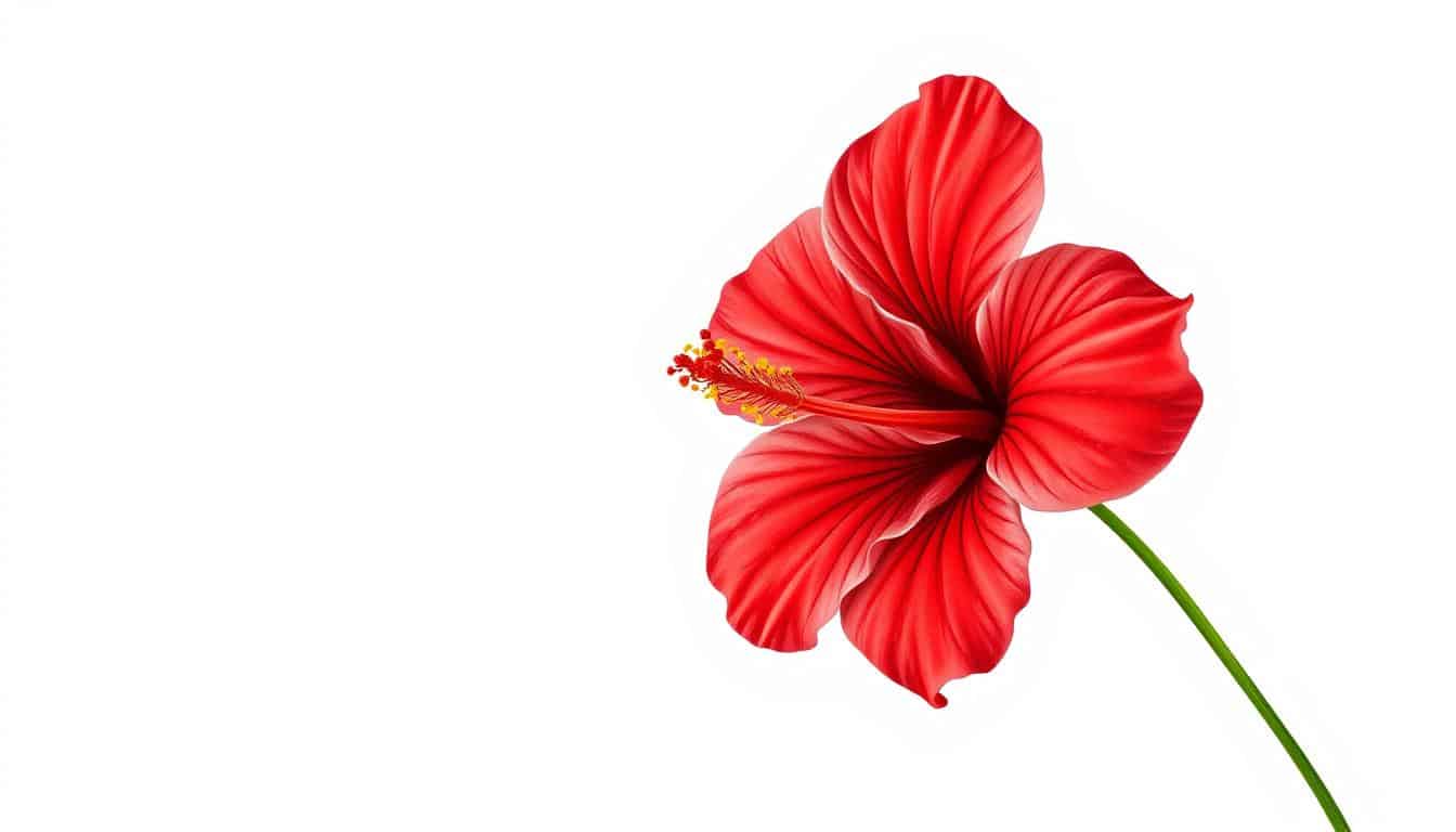 Hibiscus Flower Drawing
