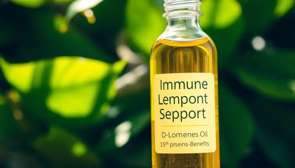Lemon essential oil immune support and d-limonene benefits