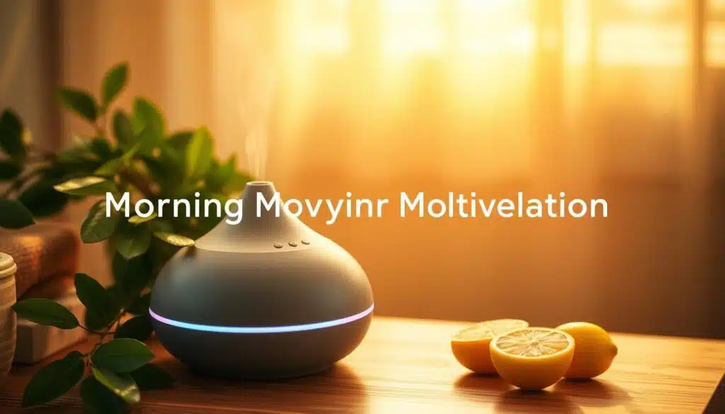 morning essential oil blend diffuser