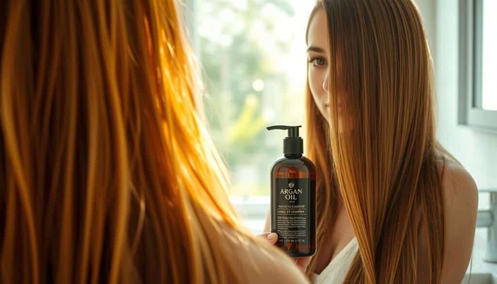 Dry Hair Transformation with Argan Oil Shampoo