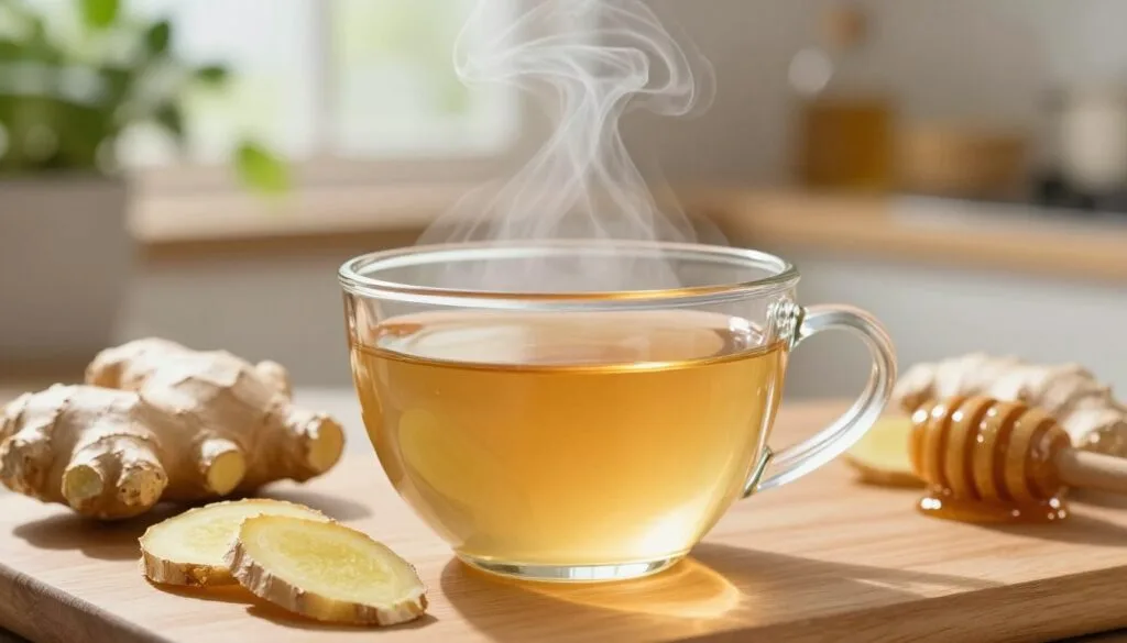 Ginger tea fighting inflammation