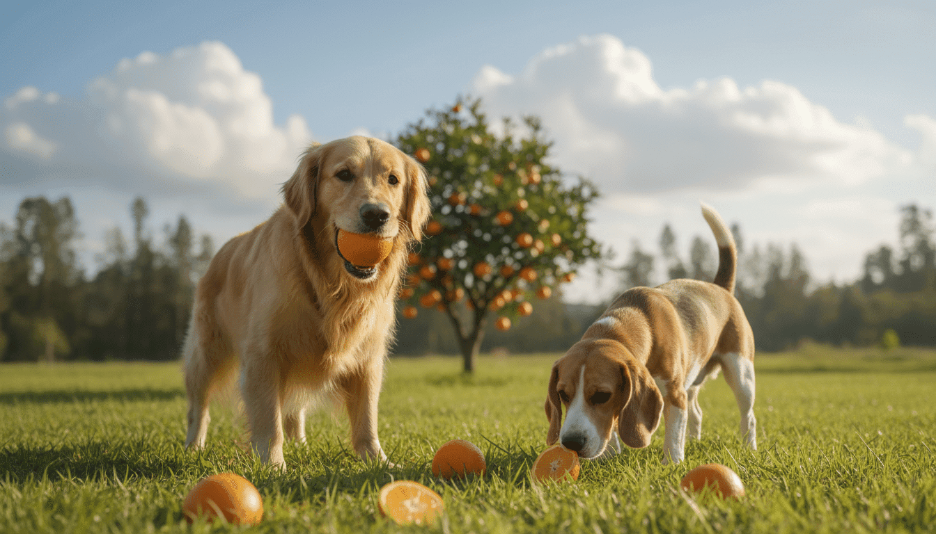 Dogs Eat Oranges