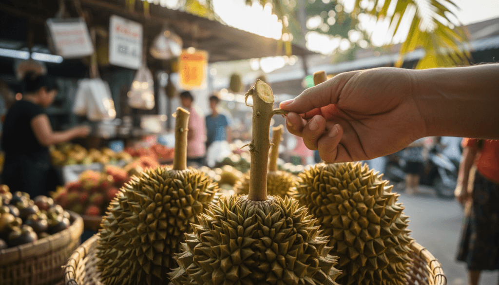 Durian Stem Inspection Techniques