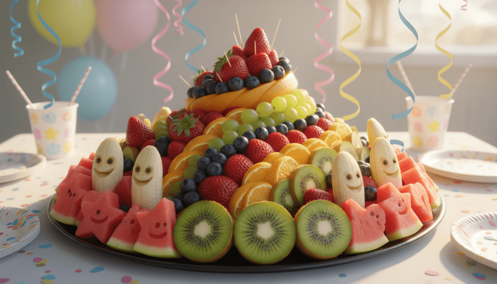 Fun Fruit Displays for Children