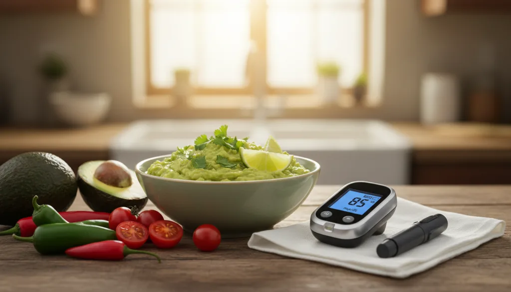 blood sugar control and guacamole benefits