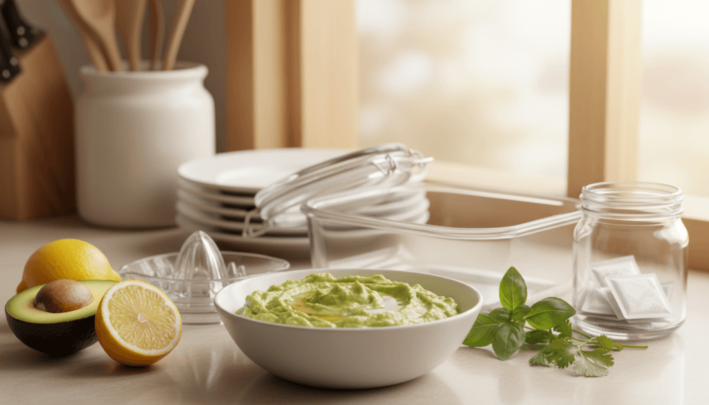 preventing browning techniques for avocado spread