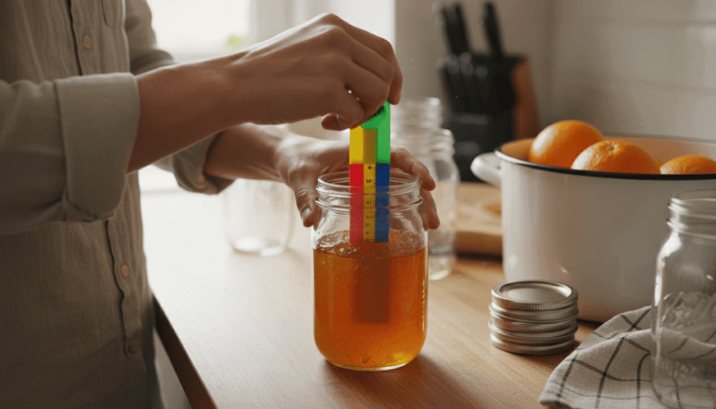measuring headspace with a headspace tool for canning jars measuring headspace with a headspace tool for canning jars