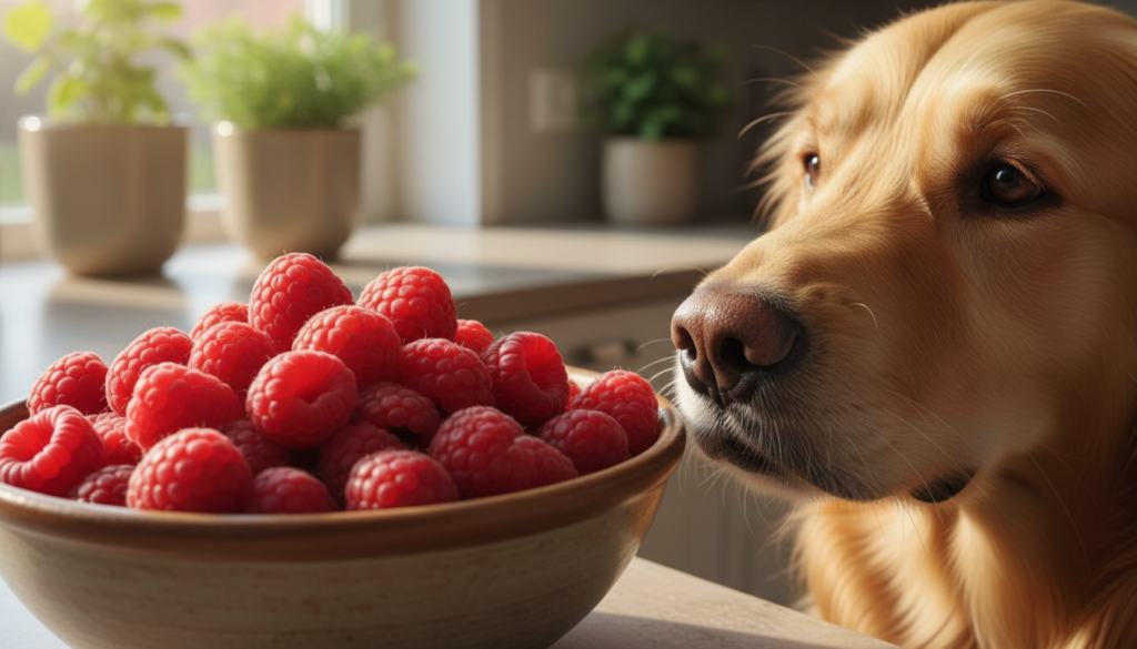 raspberries for dogs nutritional benefits