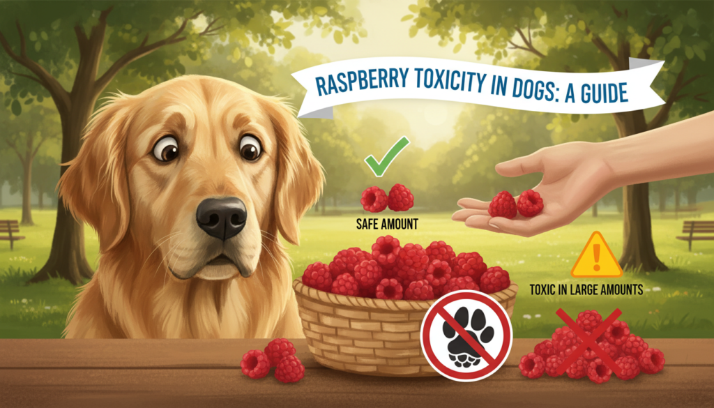 raspberry toxicity in dogs and safe feeding guidelines