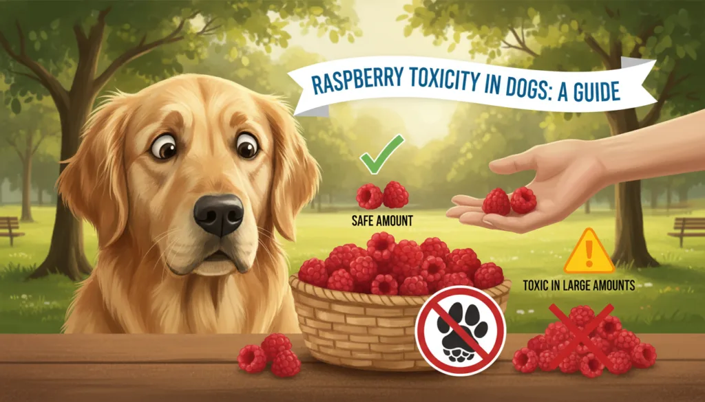 raspberry toxicity in dogs and safe feeding guidelines